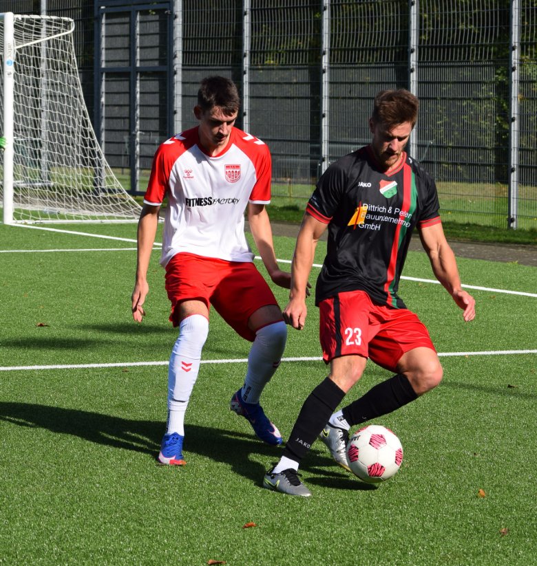 Spielszene der 2. Mannschaft gegen TuS 98 Altenbeken